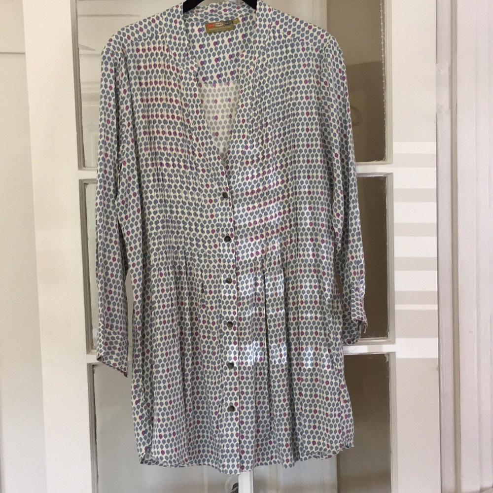 Rock Flower Paper tunic
